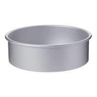 Moule rond en aluminium de 38 x 38 x 5 cm - PME