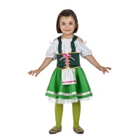 Costume d'allemande Oktoberfest pour fille