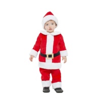 Costume élégant de Papa Noël pour bébé garçon