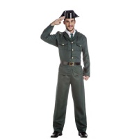 Déguisement de Garde Civil avec tricorne pour homme