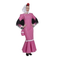 Costume de chulapa rose pour femme