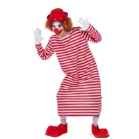 Déguisement de clown avec chapeau melon pour homme