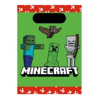 Sachets en papier Minecraft - 4 unités