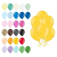 Ballons en latex de 30 cm pastel - PartyDeco - 10 unités