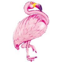 Ballon Flamant Rose de 0,70 x 1,21 m - PartyDeco