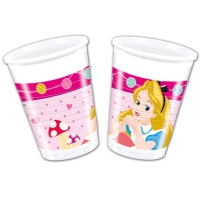 Gobelets d'Alice au Pays des Merveilles de 200 ml - 8 unités