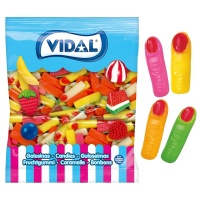 Doigts coupés colorés - Vidal - 1 kg