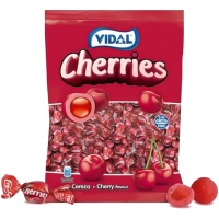 Bonbons à la cerise - emballage individuel - Vidal - 800 gr