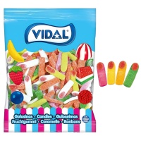 Doigts coupés avec sucre acidulé - Vidal - 1 kg