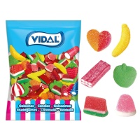 Sachet de bonbons gélifiés Happy mix assortis - Vidal - 1 kg