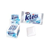 Chewing-gums avec emballage individuel à la menthe douce - Fini Klet's white - 200 unités