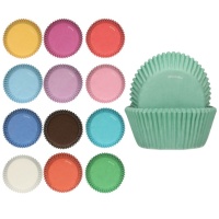 Coupelles de couleur vive pour cupcakes - FunCakes - 48 unités