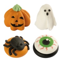 Figurines en sucre d'Halloween de 3,1 x 3,6 cm - Dekora - 48 unités