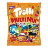 Sachet de bonbons mélangés - emballage individuel - Trolli Multi Mix - 500 gr