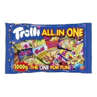 Sac de friandises tout-en-un - emballage individuel - Trolli All in one - 1 kg