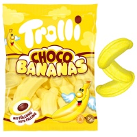 Bananes fourrées au chocolat - Trolli choco bananas - 150 gr