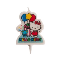 Bougie décorative Hello Kitty de 7 cm - 1 unité