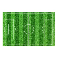 Papier comestible de terrain de football de 20 x 30 cm