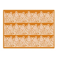 Tapis pour dentelle de sucre de fleurs - Dekora - 30 x 40 cm