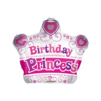 Ballon couronne de Princesses de 46 cm