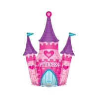 Ballon silhouette XL de château de princesses de 91,4 cm