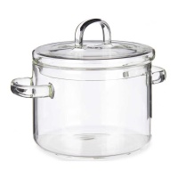 Casserole de 1,8 L en borosilicate - Vivalto