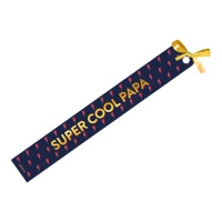 Bandeau Super Cool Papa de 1,50 x 0,10 cm