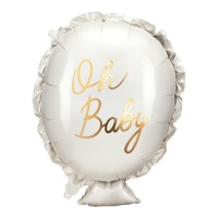 Ballon Oh Baby de 53 x 69 cm - PartyDeco