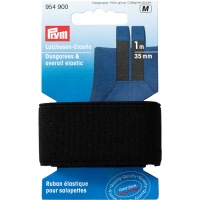 Bande élastique de 3,5 cm pour pantalons à bavette - Prym - 1 m