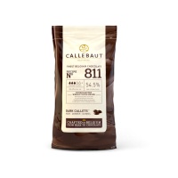 Pépites fondantes au chocolat noir 54,5 % de 1 kg - Callebaut