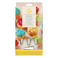 Kit décoration cupcakes - Wilton - 8 poches et 4 douilles