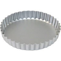 Moule rond en aluminium avec fond amovible de 15 x 15 x 2,5 cm - PME