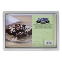 Moule rectangulaire pour brownies en aluminium de 33,2 x 23 x 3,2 cm - PME