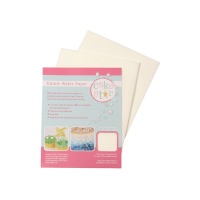 Feuilles de papier comestible blanches - Cake Star - 12 pièces