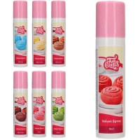 Spray comestible effet velouté de 100 ml - Funcakes