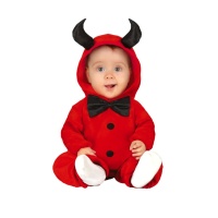 Déguisement de diable avec noeud papillon pour bébé