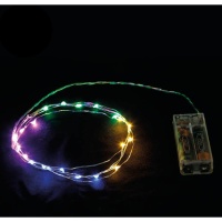 Guirlande guirlande lumineuse multicolore de 1,5 m - 15 leds