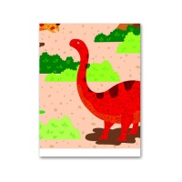 Nappe aux Dinosaures - 1,37 x 1,80 m