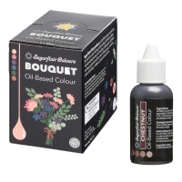 Ensemble de colorants à base d'huile bouquet printanier de 30 ml - Sugarflair - 6 unités