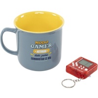 Tasse de 400 ml Papa gamer avec mini jeu