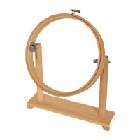 Cerceau à broder circulaire de 35 cm avec pied - Nadel