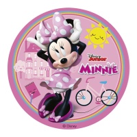 Feuille comestible de Minnie de 15,5 cm