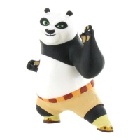 Figure pour gâteau de Po en mode défense de Kung Fu Panda de 9 cm