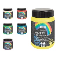 Peinture à la craie liquide colorée pour asphalte de 200 ml - Kreul - 1 unité