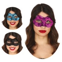 Masque à sequins