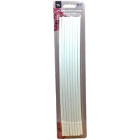 Piliers en plastique pour gâteaux de 30 cm x 0,6 cm - Azucren - 8 unités