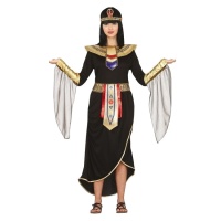 Costume de pharaon égyptien avec tunique pour jeune fille