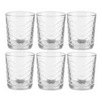 Verre de 265 ml ondes scelle - 6 unités