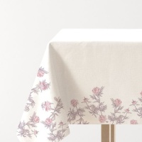 Nappe en tissu Daisy de 1,45 x 1,45 m