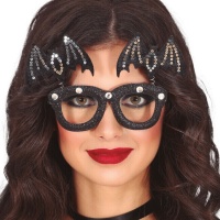 Lunettes de chauves-souris avec sequins